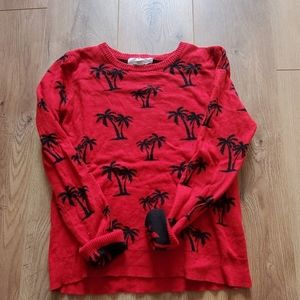 Tropical Print Sweater